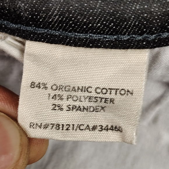 Eileen Fisher Organic Cotton Jeans In Charcoal - Picture 5 of 6